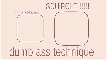 HOW TO MAKE A SQUIRCLE IN ADOBE ANIMATE LOL