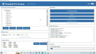 NOWGOAL PRO  SCRAPER TANITIM-Test etmek için demo sürüm talep edin
