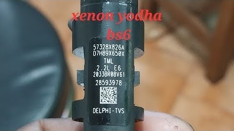 Xenon Yodha Bs 6 Injector Repairing..