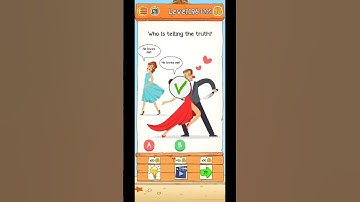 Braindom 2: Who is Lying? Fun Brain Teaser Riddles: Level 196 Solution or Walkthrough