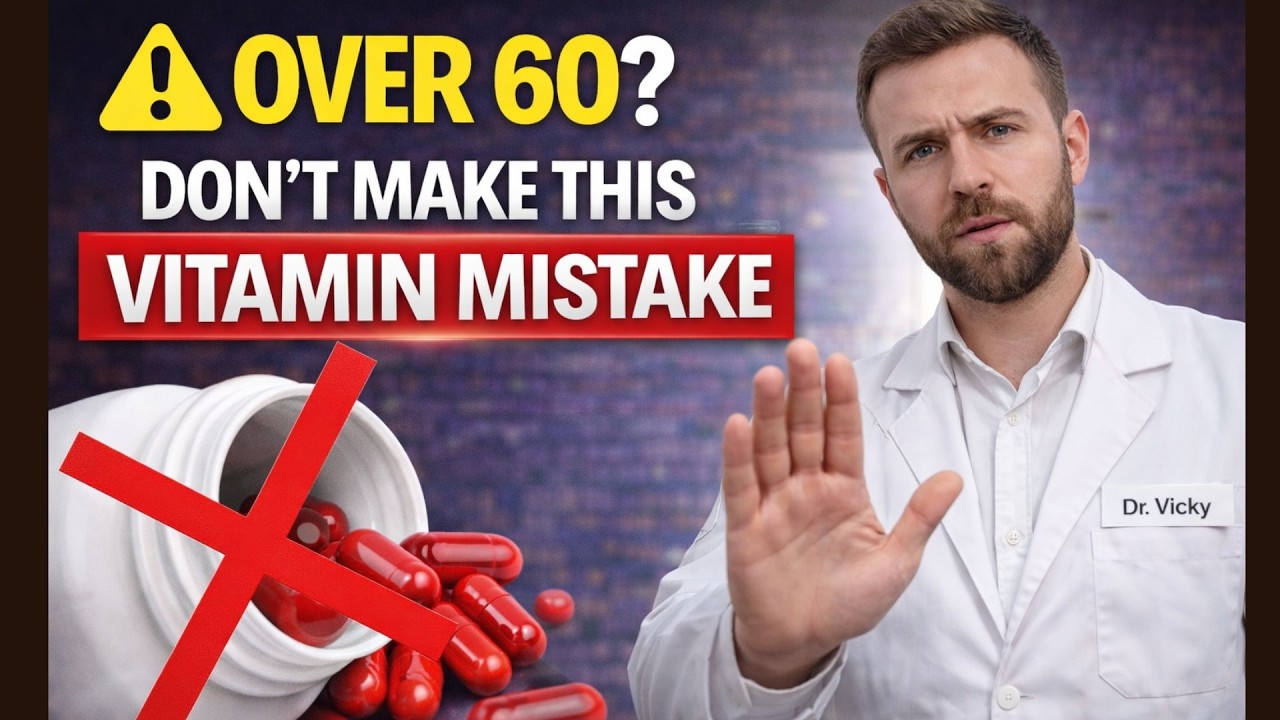 Don't Make This VITAMIN Mistake If You're Over 60