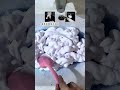紫绿色大粉笔做泥!? 玩泥小故事#玩泥讲故事 #起泡胶 #做泥教程 #手工diy #粉笔做泥