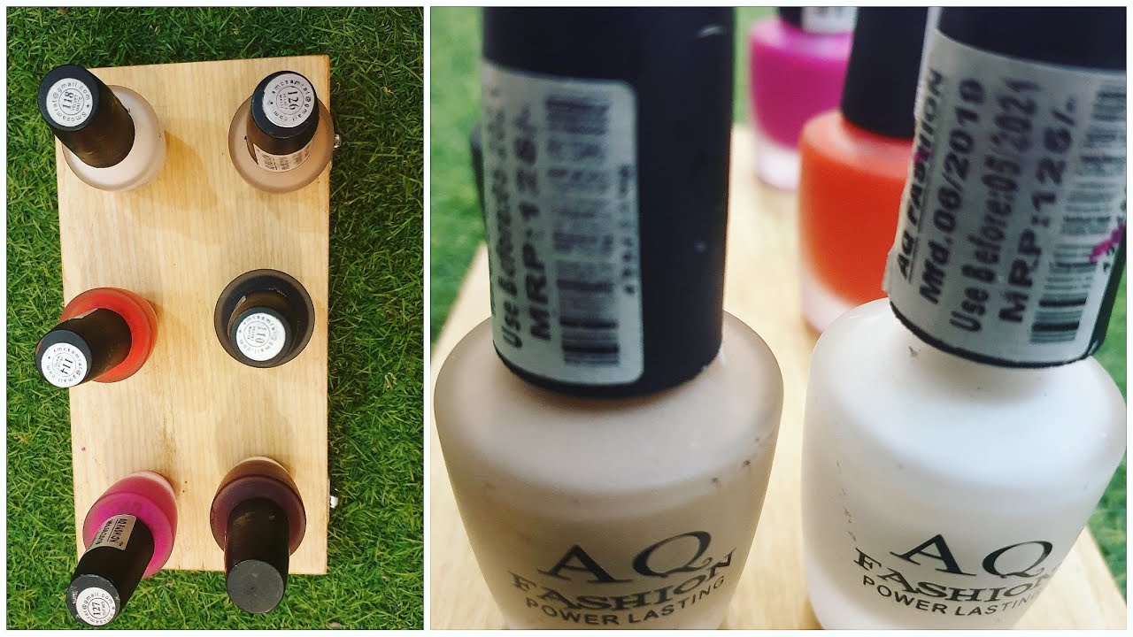 AQ Fashion velvet matte nail polish combo set/honest review