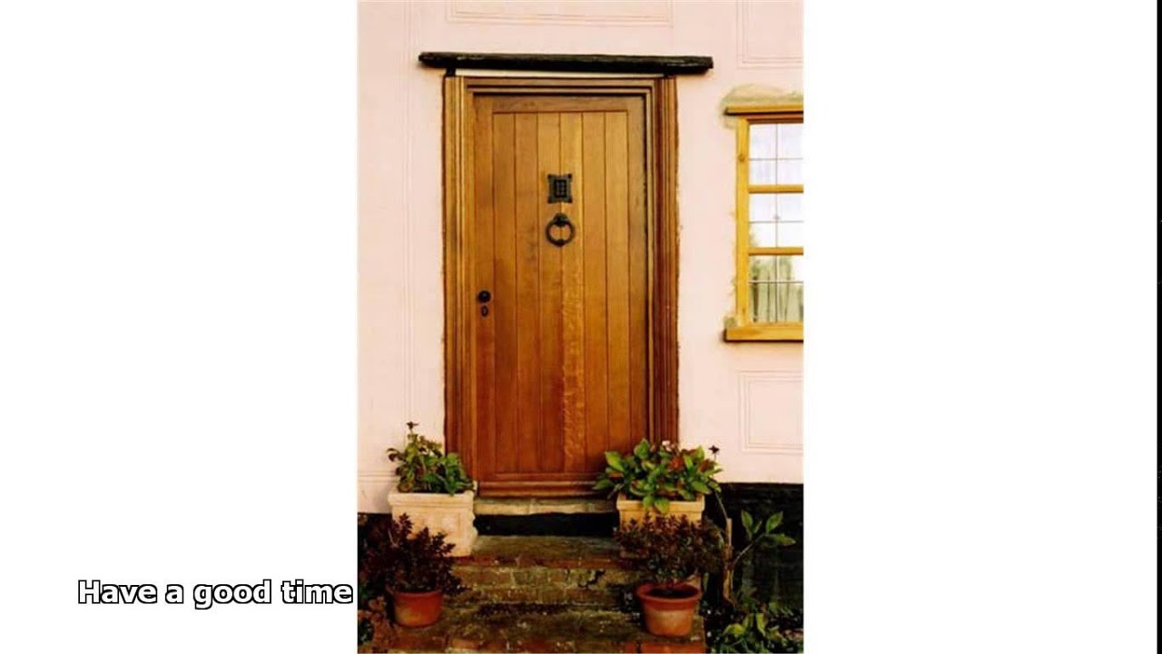 Solid hardwood external doors youtube