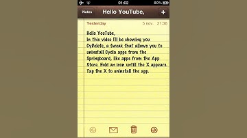 CyDelete uninstall Cydia applications from Springboard
