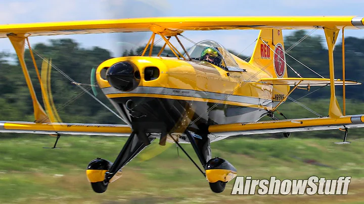 Pitts Aerobatics - Buck Roetman - Black Flag 2020