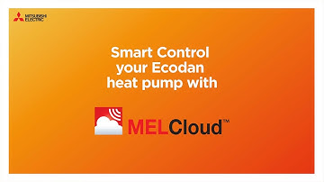 Smart Control your Ecodan heat pump with MELCloud