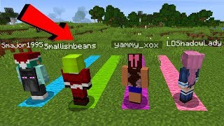 Minecraft BUT We Only Walk In A Straight Line with @LDShadowLady @SmallishBeans @Dangthatsalongname