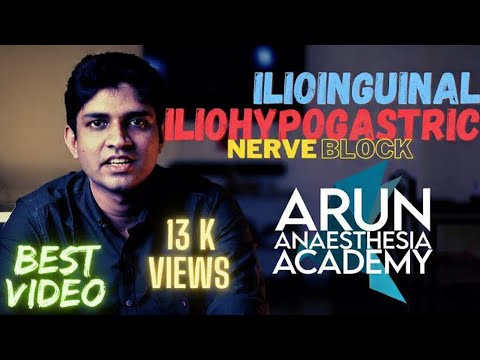 ILIOINGUINAL ILIOHYPOGASTRIC NERVE ULTRASOUND BLOCK, REGIONAL ANAESTHESIA FOR INGUINAL HERNIA REPAIR