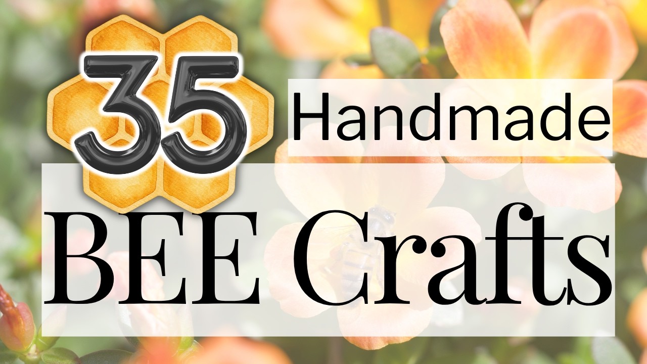 Bee Craft Ideas | Nature Inspired & Cottagecore Bee DIYs Compilation
