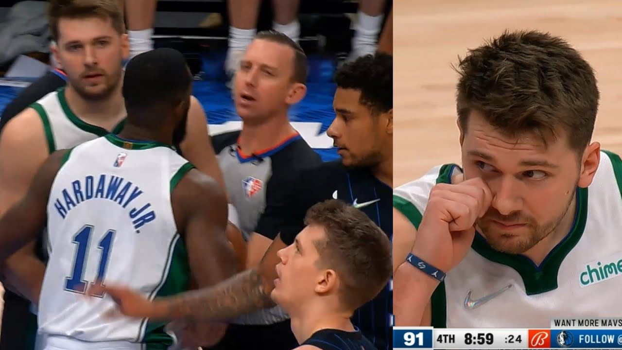 Luka Doncic "You mad p**sy? Who the f**k are you?" to Mo Wagner after scuffle 💀