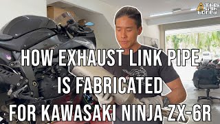 Fabricate Motorcycle Exhaust Link Pipe | Revoc Performance Exhaust | Behind The Scenes