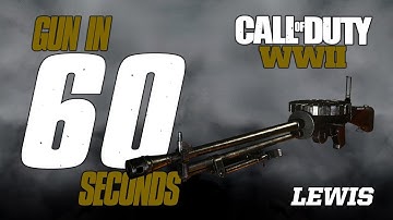 GUN IN 60 SECONDS: LEWIS (CODWW2 CUSTOM CLASS GUIDE)