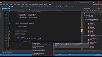 ASP NET CORE - ANGULAR 2 - Web API E-Commerce App : User Logout Settings