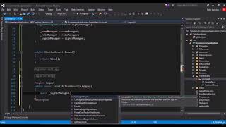 ASP NET CORE - ANGULAR 2 - Web API E-Commerce App : User Logout Settings