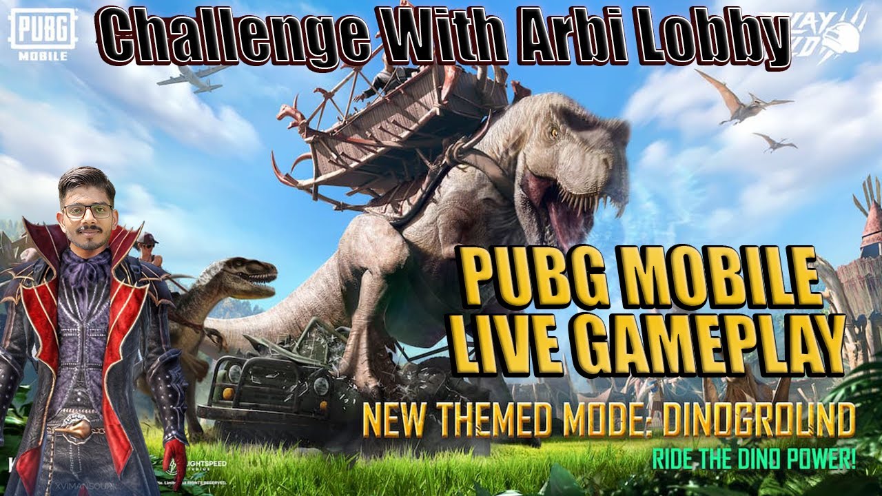 Pubg Mobile Live Gameplay | Chicken Dinner Challenge With Arbi Lobby ...