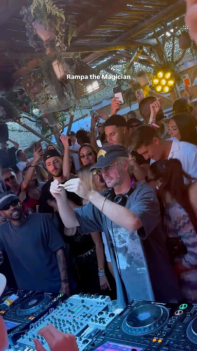 Rampa the Magician back in St. Tropez 🇫🇷🔥 #rampa #sttropez #shellona #france #afrohouse #technomusic