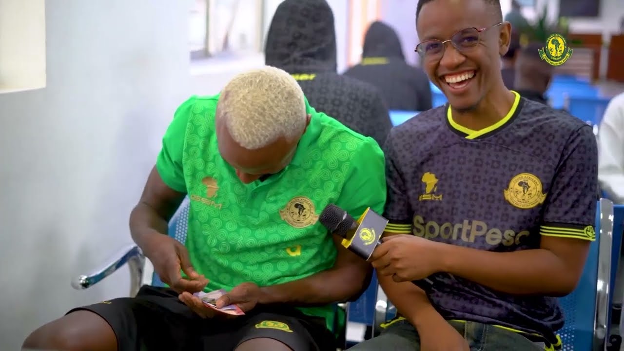 PACOME  ALIVYOKABIDHIWA PESA ZAKE NA ALLY KAMWE ZILIZOCHANGISHWA NA MASHABIKI