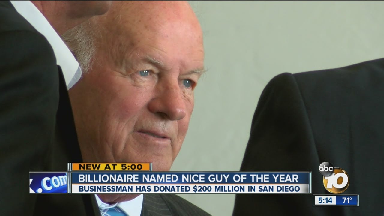 Local venture capitalist named 2014 Nice Guy of the Year after donating more than a billion dollars