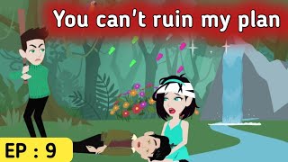 Love is blind part 9 | English story | Animated love story | Learn English | Sunshine English