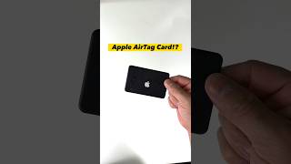 Is this AirTag Card!?!? #shorts, #airtag  #gadgets