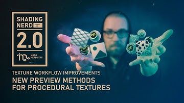 Shading Nerd 2.0: Procedural Texture Previews Workflow [ Workflow Improvements ]