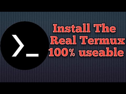 How to install the real termux apk in your android📱