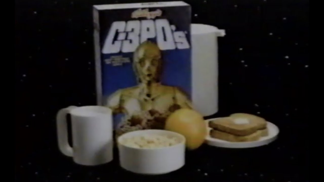 Star Wars C-3POs Cereal Commercial - 1984