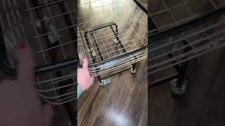 Laundry Cart Offers Heavyduty Steel Construction And Smoothrolling Wheels For Easy Transportation