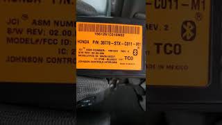 2007 Acura MDX Bluetooth Module Location and Removal