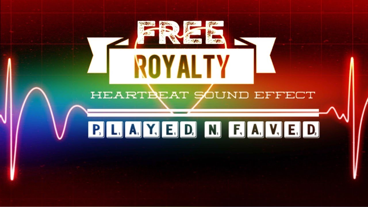 Heartbeat Sound Effect / Flatline Sound / Heart Rate Monitor / Royalty