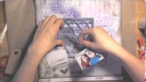 layout for Scrapiniec - step by step video