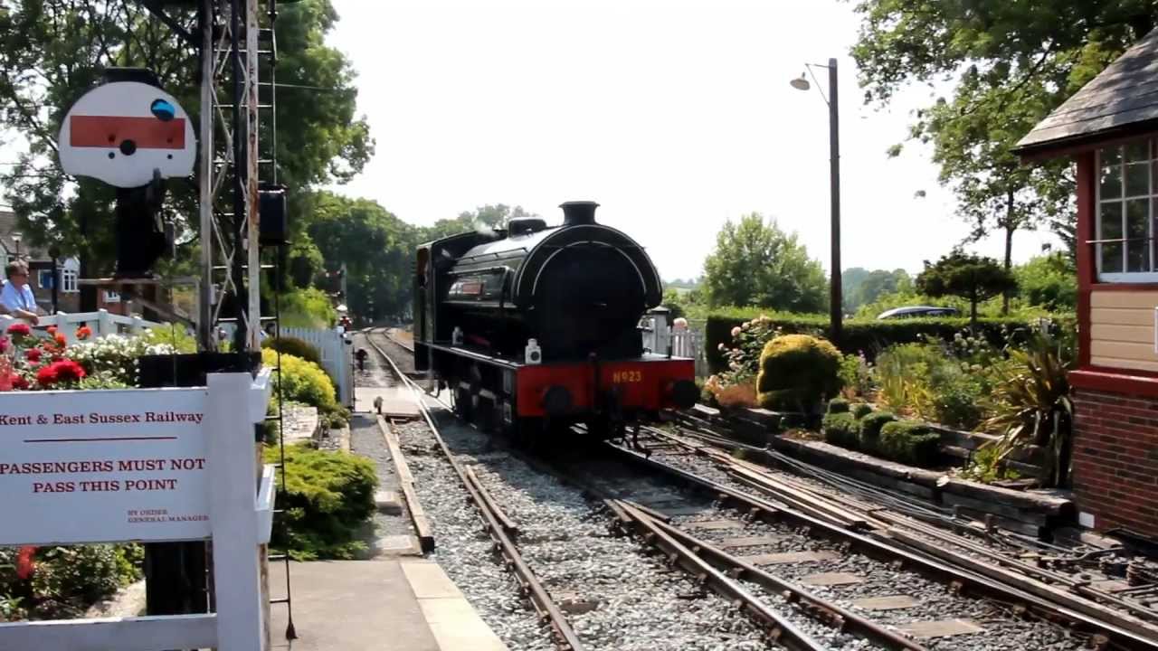 The Kent & East Sussex Railway from Tenterden to Bodiam Castle YouTube