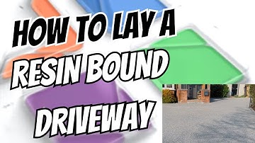 How to lay a @VubaResinProducts Resin Bound Driveway….step by step guide