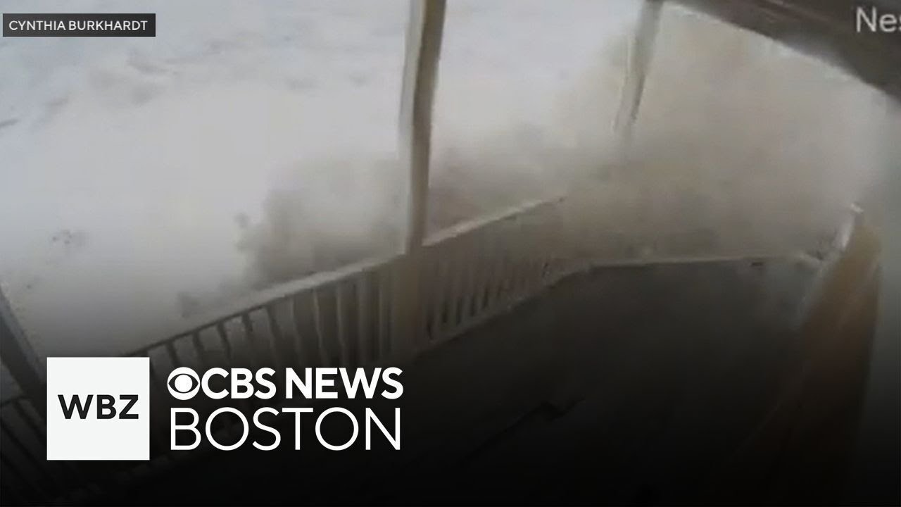 Videos show storm flooding Massachusetts coast; New Hampshire sees ...