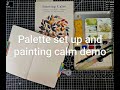 Paint calm foliage  destress