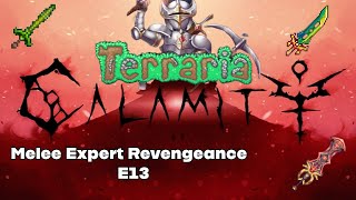 Terraria Calamity Expert Revengeance - Melee Playthrough E13 | EATER OF WORLDS SLAYED!!!!