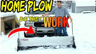 SNOWSPORT HD Plow Review- BEST WINTER INVESTMENT!