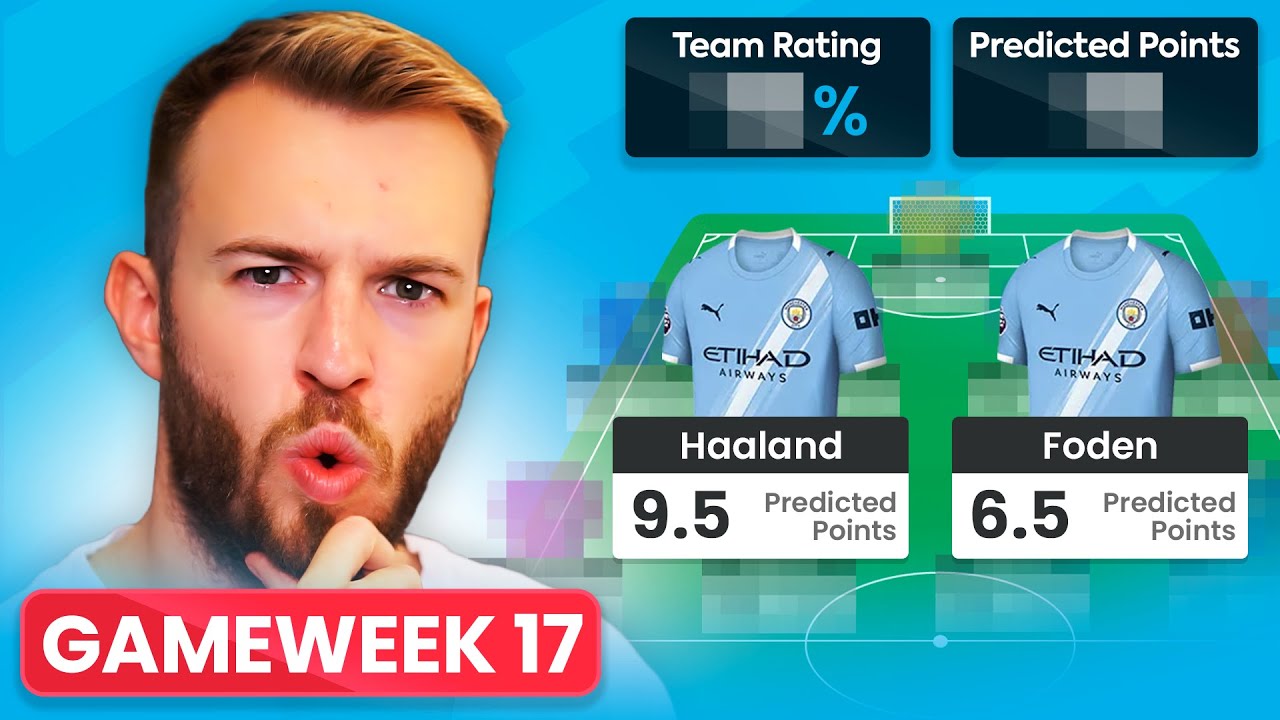 MY FPL GW17 TEAM SELECTION | BEST RANK 1,290th! | Fantasy Premier League 2025/26