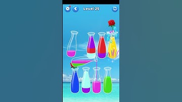 Water Sort puzzle game Level 25 #games #gameplay #shortsvideo #shortvideo #gaming #shorts #short