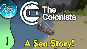 The Colonists Ep 1: JOURNEY TO ISLANDS UNKNOWN! - Scenario 3: The Sea! - Let