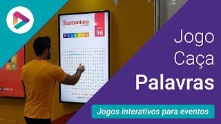 Jogo do Caça Palavras | Jogos Interativos para Eventos screenshot 2