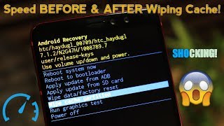 A Phone's Speed BEFORE & AFTER Wipe Cache Partition! screenshot 5