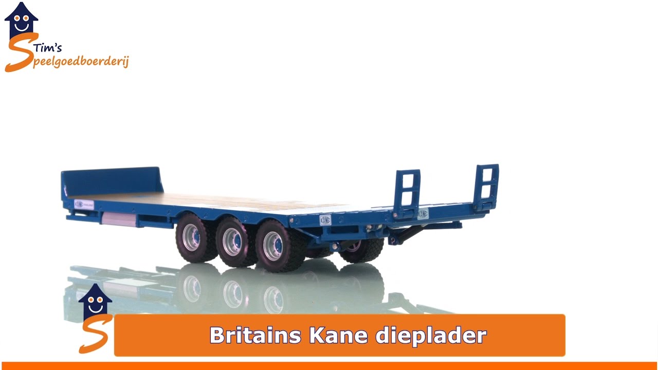 BRI43284 - Benne KANE 3 essieux - Britains - 1/32