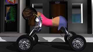 Woman Becomes Clic Car