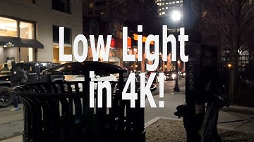 GH4 vs LX10 4K Lowlight Comparison