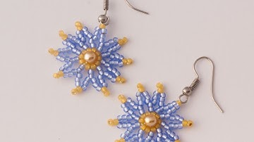 How To Make Pretty Flower Beaded Earrings - DIY Style Tutorial - Guidecentral