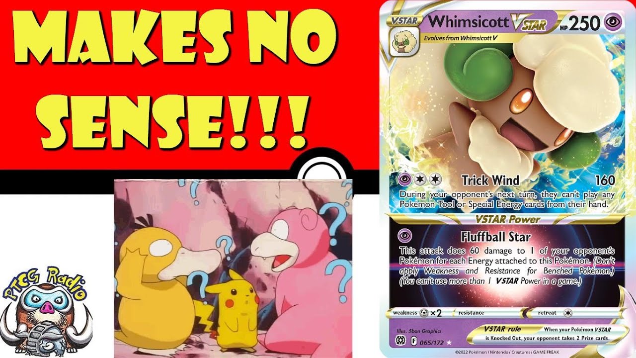 Whimsicott VSTAR Makes no Sense! WHY!? (Pokmon TCG Mystery)