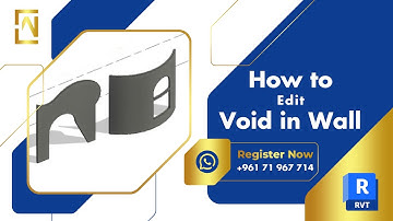 Revit Tutorial - How to edit or delete wall or Void in wall