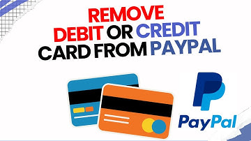 HOW TO REMOVE DEBIT OR CREDIT CARD FROM PAYPAL 2025